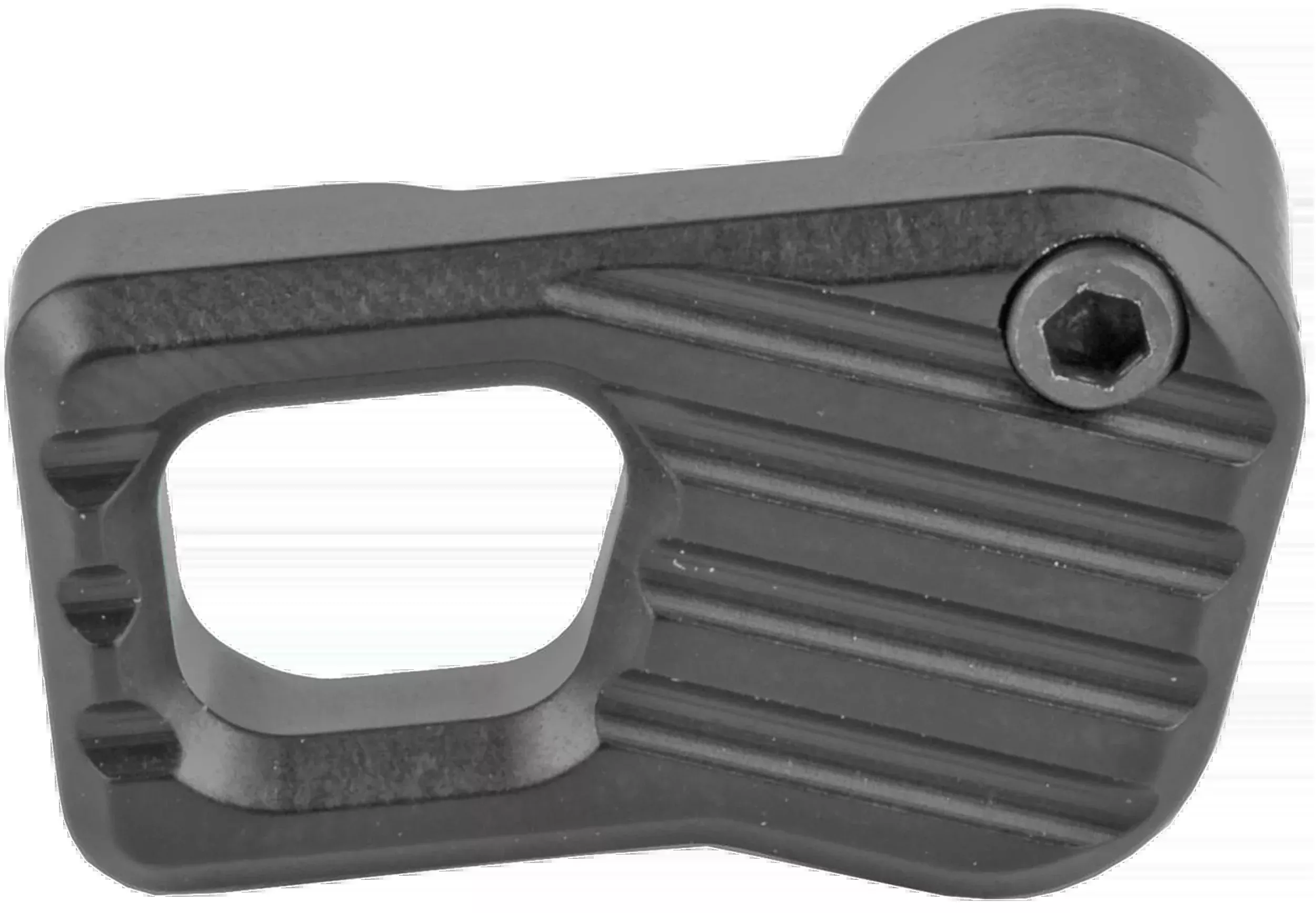 Battle Arms Development Enhanced Modular Magazine Release, Large Black Anodized 7075-T6, BADEMMRLB
