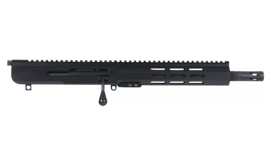 BC-10 | .308 Bolt Action Style Upper Assembly | 10.5" Parkerized Heavy Barrel | 1:10 Twist | Pistol Length Gas System | MLOK Split Rail