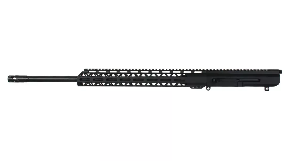 BC-10 | .308 Left Side Charging Right Eject Upper Assembly | 22" Black Nitride Lightweight Barrel | 1:10 Twist | Rifle Length Gas System | MLOK Split Rail