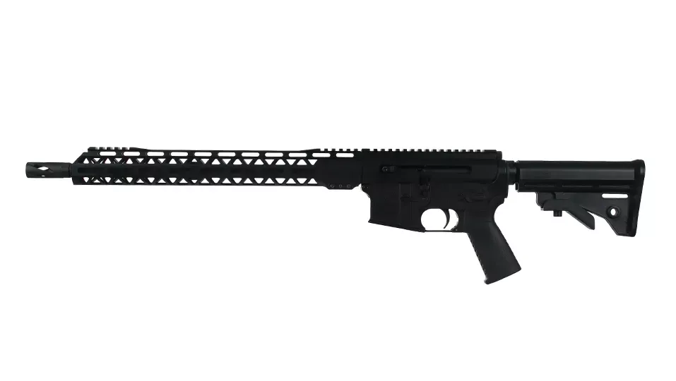 BC-15 | .300 Blackout Left Side Charging Right Eject Complete Rifle | 16" Parkerized Heavy Barrel | Carbine Gas System | 1:8 Twist | Forged Lower | MLOK Split Rail