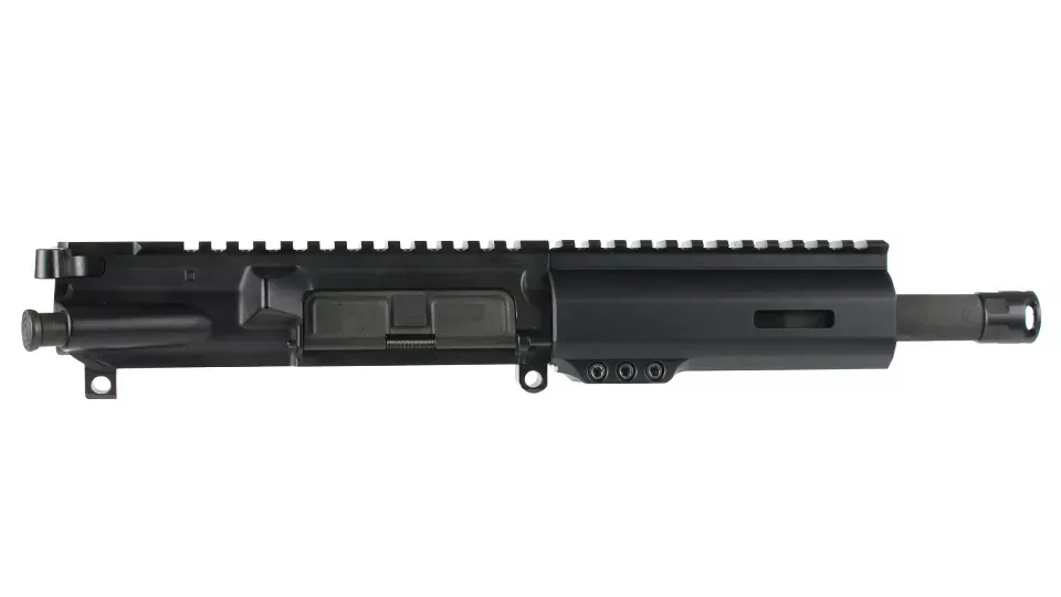 BC-15 | 5.56 NATO Forged Upper | 7.5" Parkerized Contour- 0.75 | 1:7 Twist | 4150Pistol Length Gas System | MLOK Split Rail - Micro Flash Hider