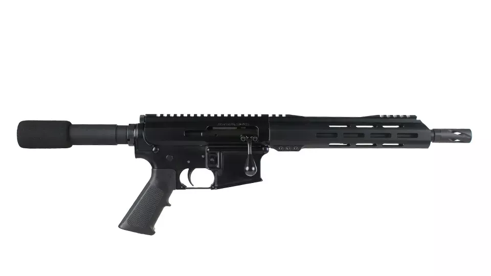 BC-15 | 6.5 Grendel Bolt Action Style Complete Pistol | 10.5" Parkerized Heavy Barrel | 1:8 Twist | Forged Lower | Pistol Length Gas System | MLOK Split Rail
