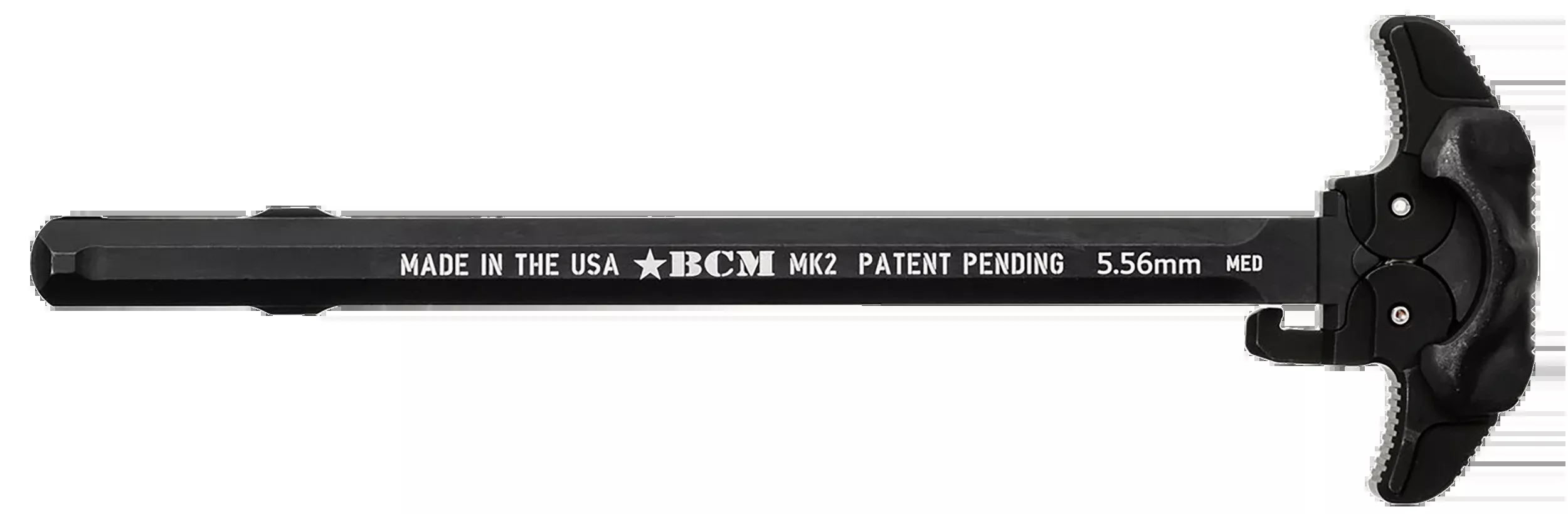 BCM Ambidextrous MK2 AR-15 5.56/.223 Medium Latch Charging Handle - Black