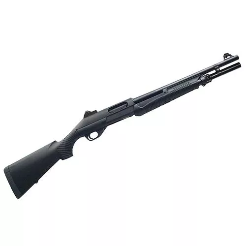 Benelli Nova Pump Tactical Shotgun (Active Law Enforcement Only), 18.5" Barrel Ghost Ring Sights