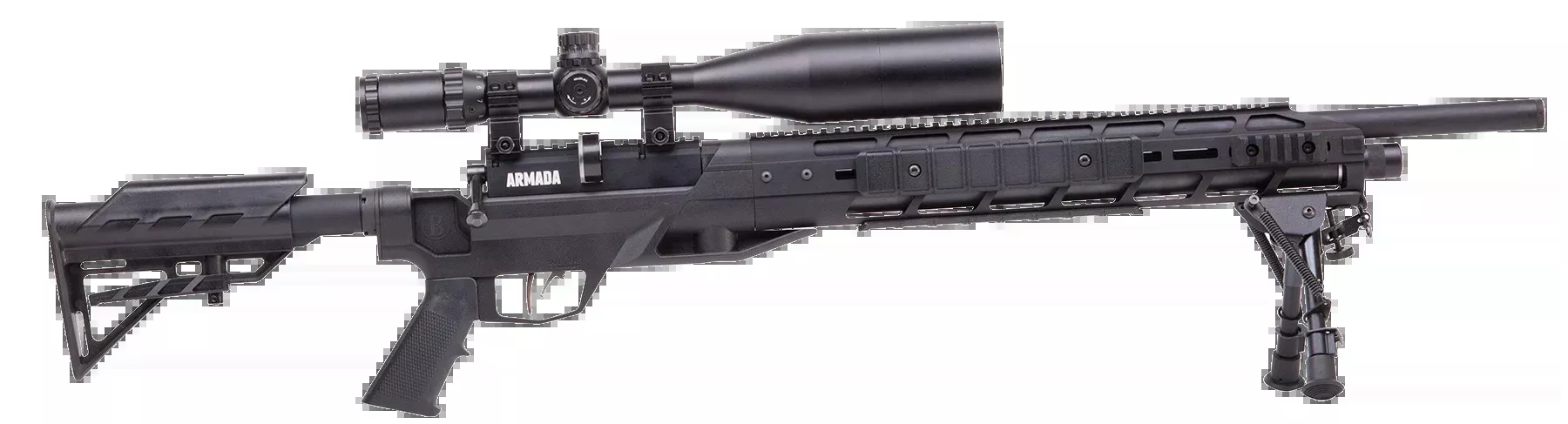 Benjamin Tactical Armada Pre-Charged Pneumatic (PCP) .22 Pellet Air Rifle, 4-16x Scope BTAP22SX
