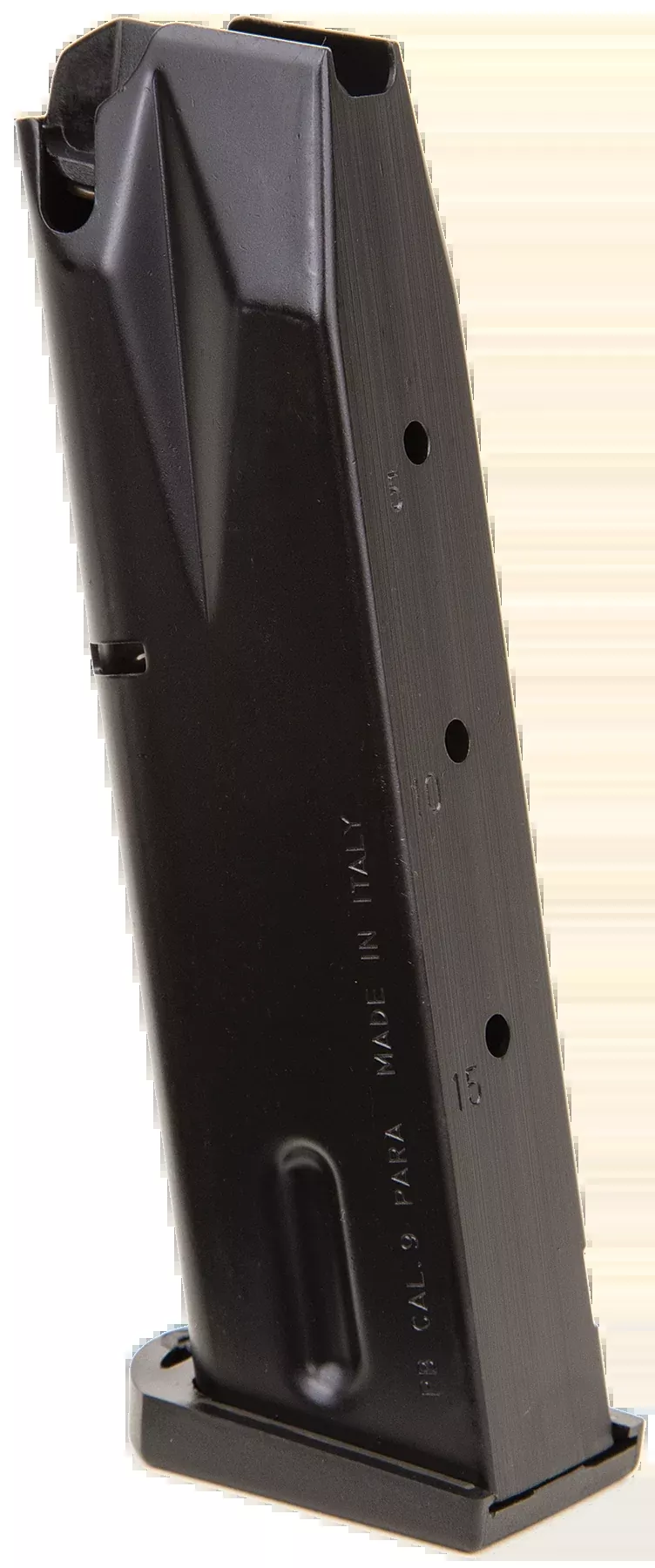 Beretta 92FS 9mm Luger 15rd Steel Magazine - Black