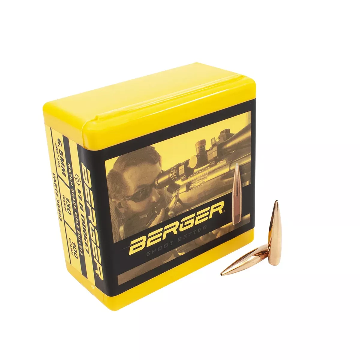 Berger Bullets 26403 VLD Target Long Range 6.5Creedmoor 130gr 100/Box