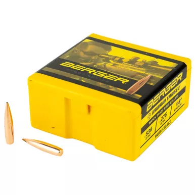 Berger Bullets Hybrid Target 243 Diameter / 6MM / 243 Winchester 105 Grain Boat Tail Hollow Point - 100 Count