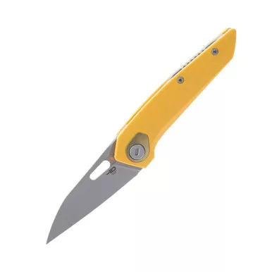 Bestech Knives VK-Void Linerlock Folding Knife - 2.854" CPM-Magnacut Wharncliffe Bead Blasted Blade, Aqua G10 Handles - BG63B
