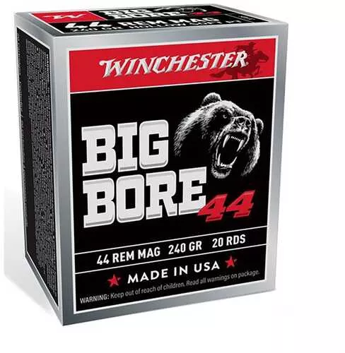 Big Bore 44 Remington Magnum JSP Handgun Ammo