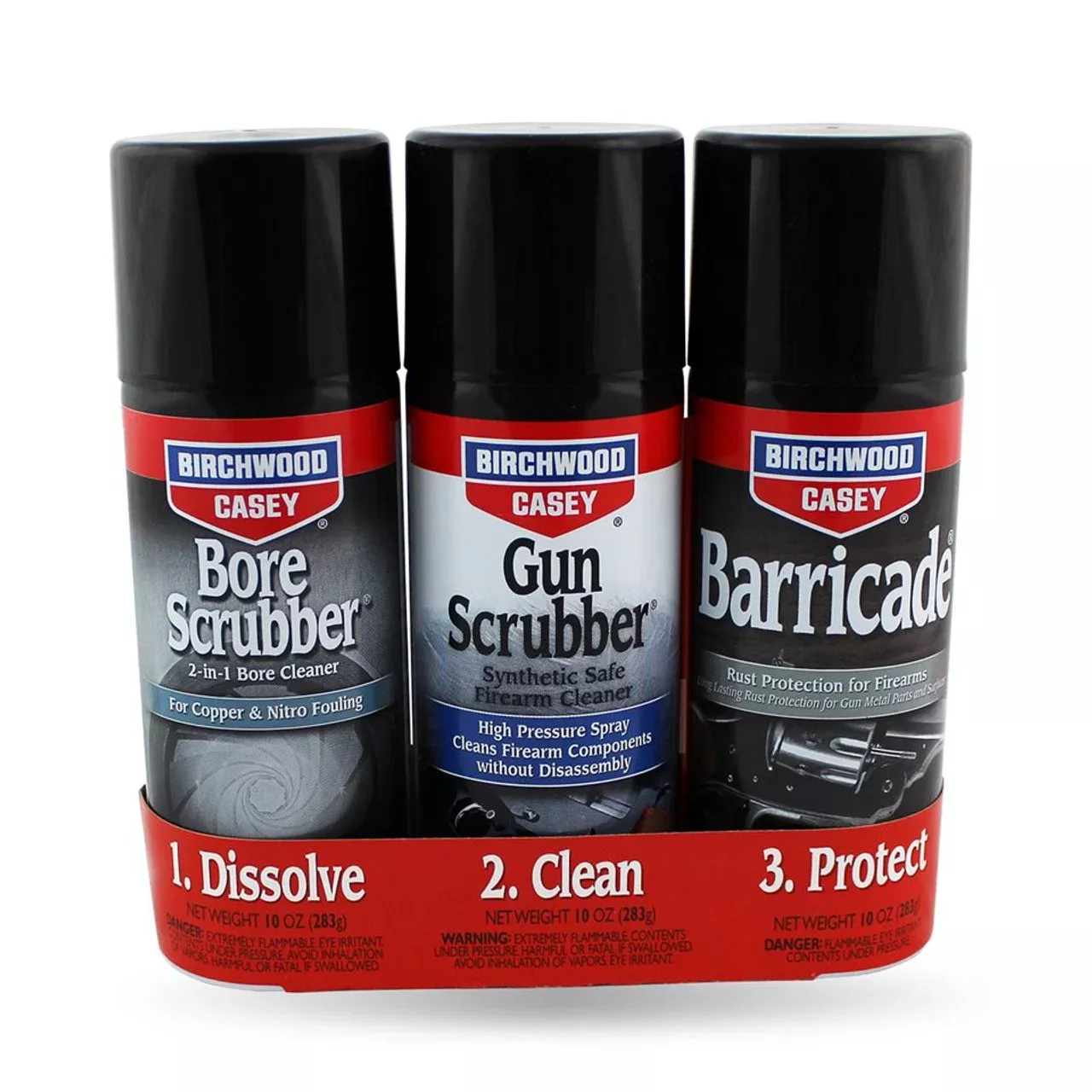 Birchwood Casey 1-2-3 Aerosol Value Pack, 3 Aerosol Can