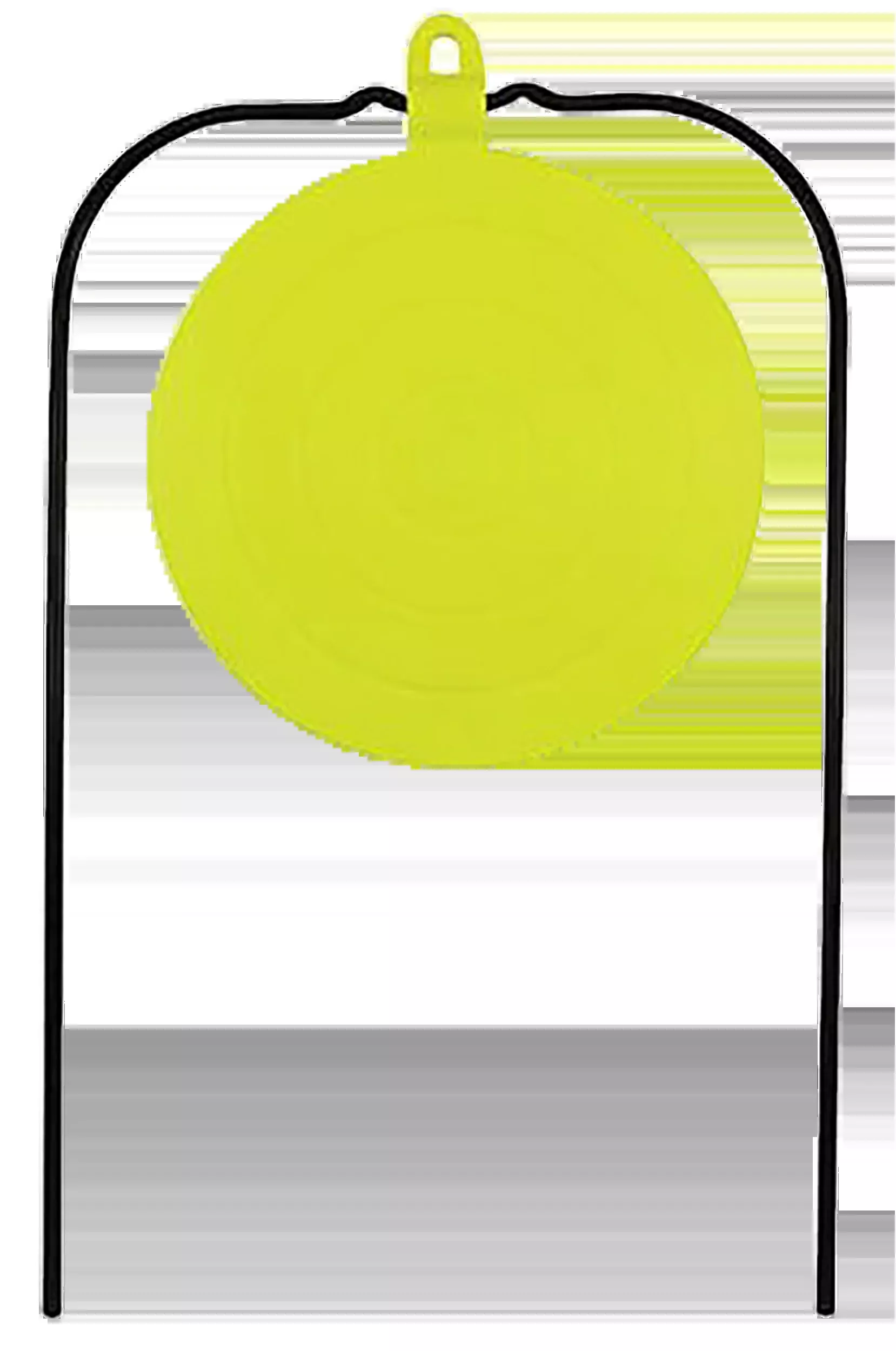 Birchwood Casey Ground Strike Hanging Plate Target Kit, 8-Inch Yellow with Shoot-N-C Pack BC-48025