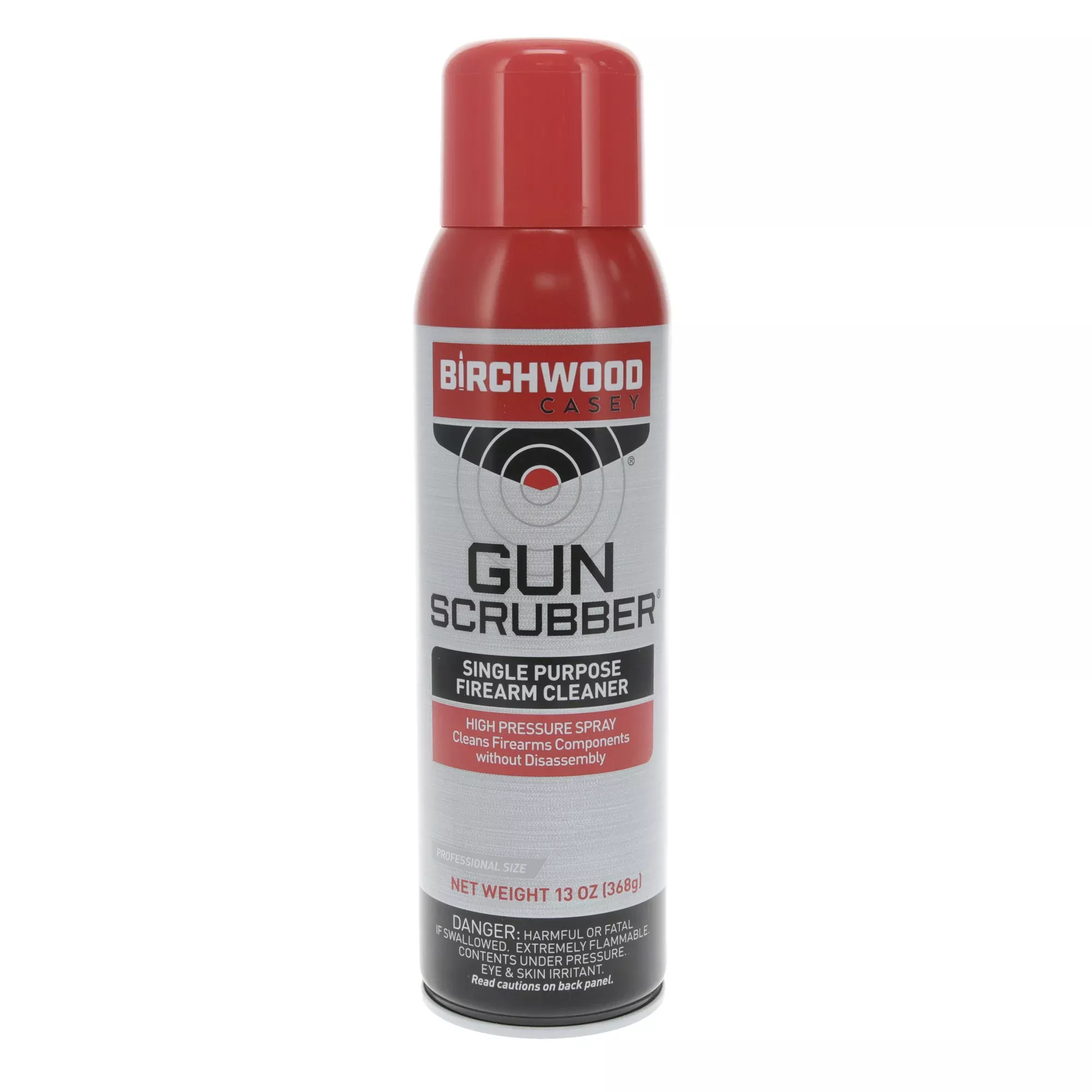 Birchwood Casey Gun Scrubber Firearm Cleaner Aerosol, 13 oz High-Pressure Spray BC-33344