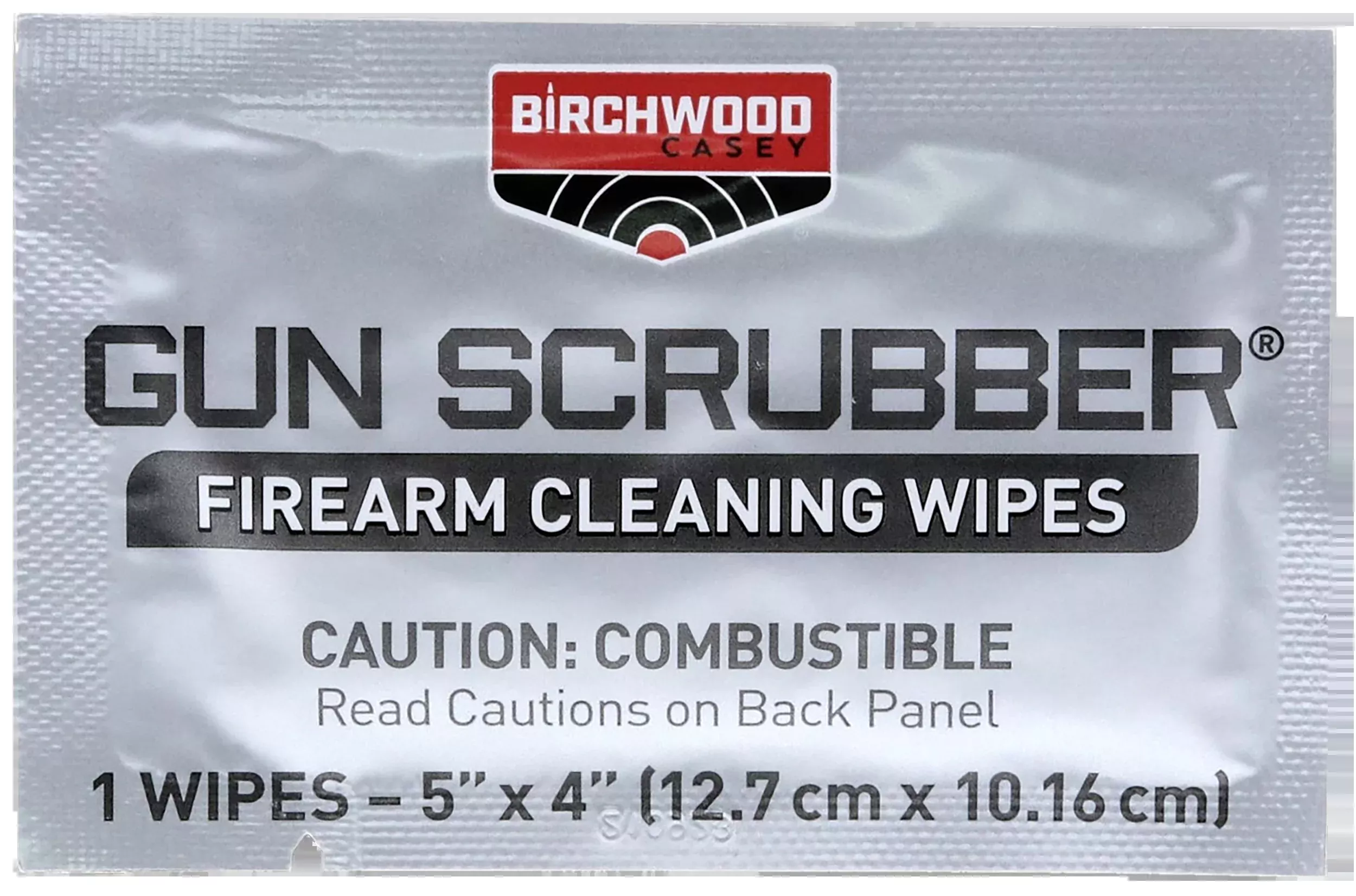 Birchwood Casey Gun Scrubber Firearm Cleaning Wipes, Fast-Drying Residue-Free Pack of 12 – 33312