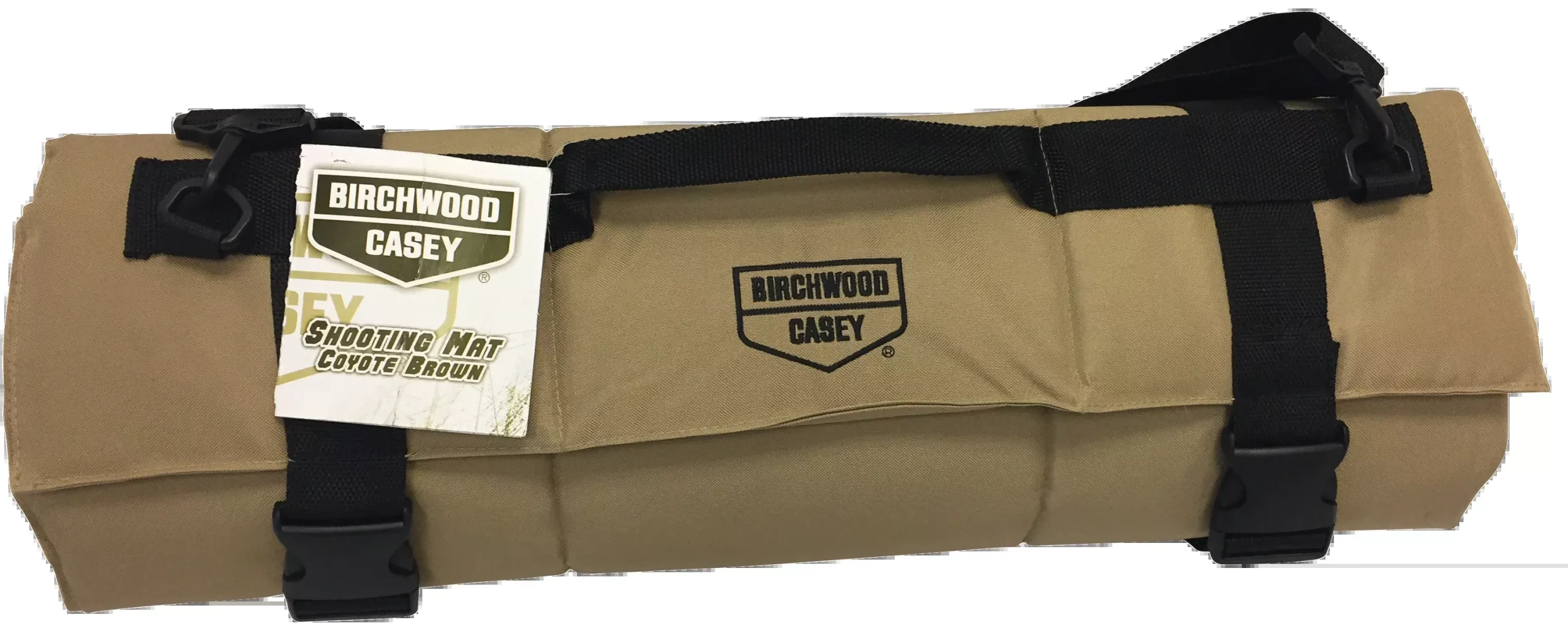 Birchwood Casey Shooting Mat, Coyote Brown, 84 x 27 in, 0.5 in Thick, 600D Polyester, 48301