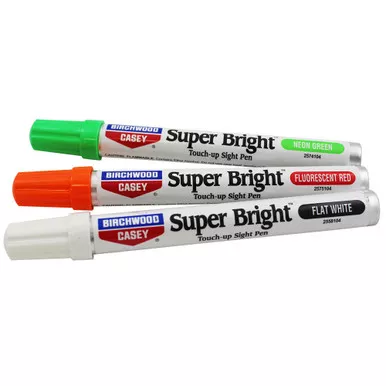 Birchwood Casey Super Bright Pen Kit - Green/Red/White, Blister Card