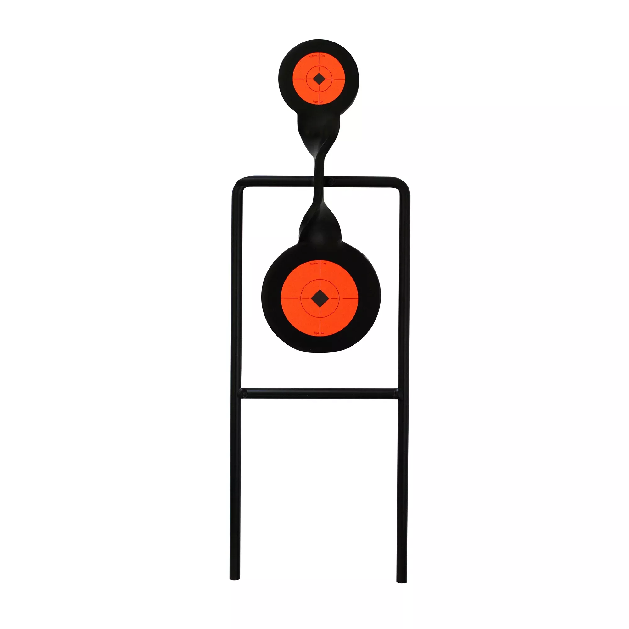 Birchwood Casey World of Targets Double Mag Spinner Target, Heavy-Duty Steel for .44 Magnum, 46244