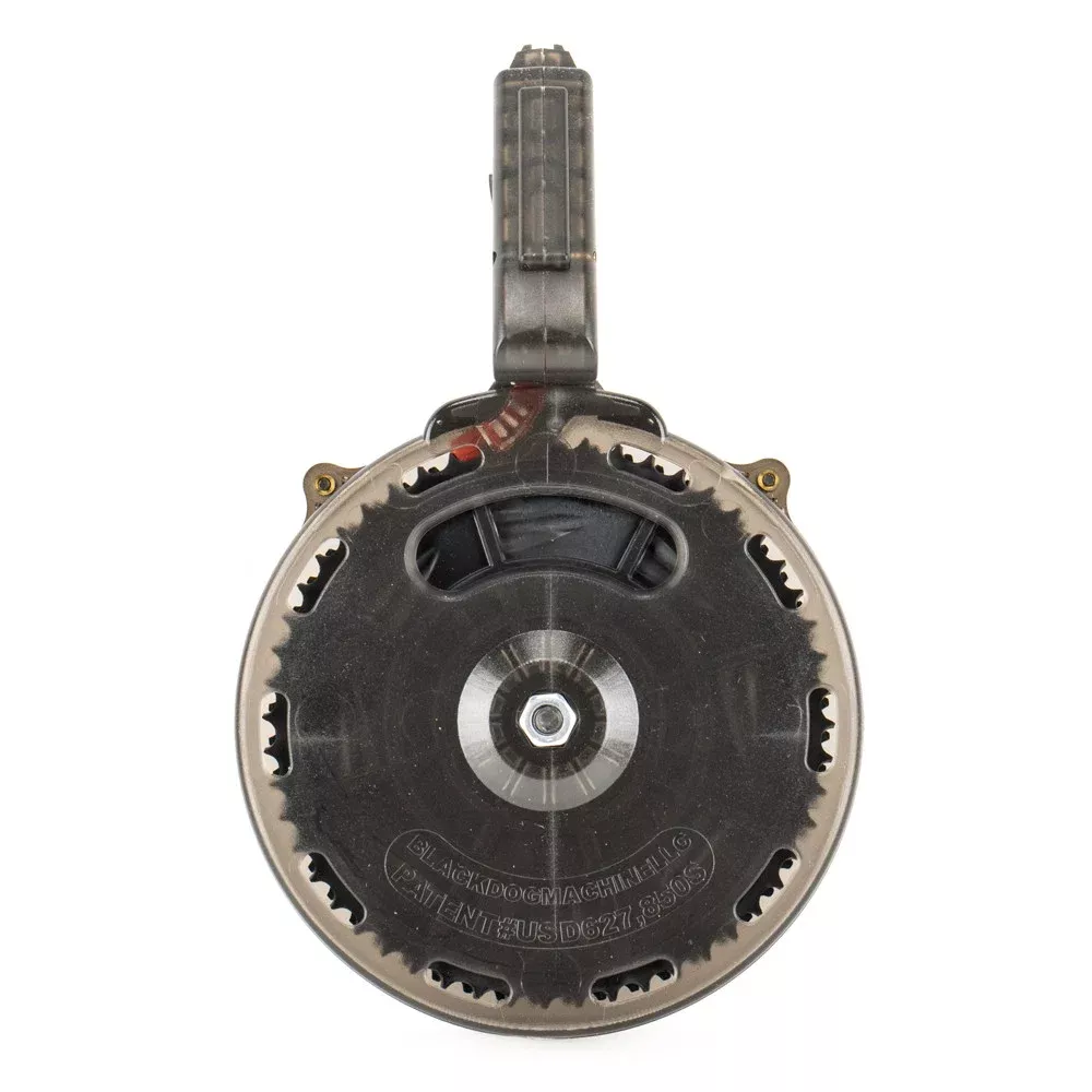 Black Dog Machine AR-15 .22 LR 50 Round Drum Magazine (Atchisson/Ciener Compatible)