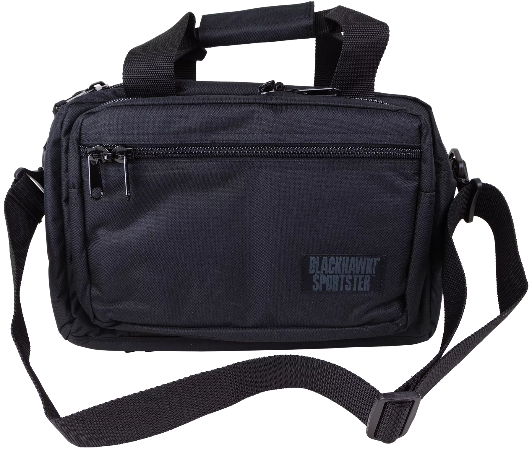 Blackhawk 74RB01BK Sportster Deluxe Black 600D Polyester Holds 2 Handguns