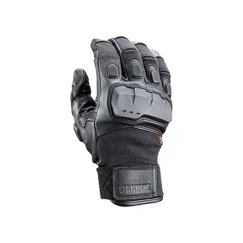 Blackhawk! S.O.L.A.G. Stealth Gloves, Black Large – Touchscreen, Hard Knuckle, Nomex/Kevlar BLKGT008BKLG