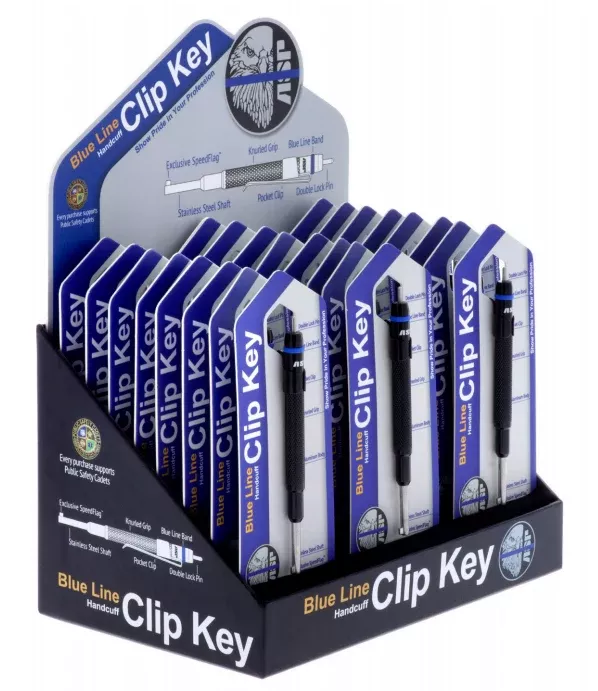 Blue Line Key Self Merchandiser (24 pcs)