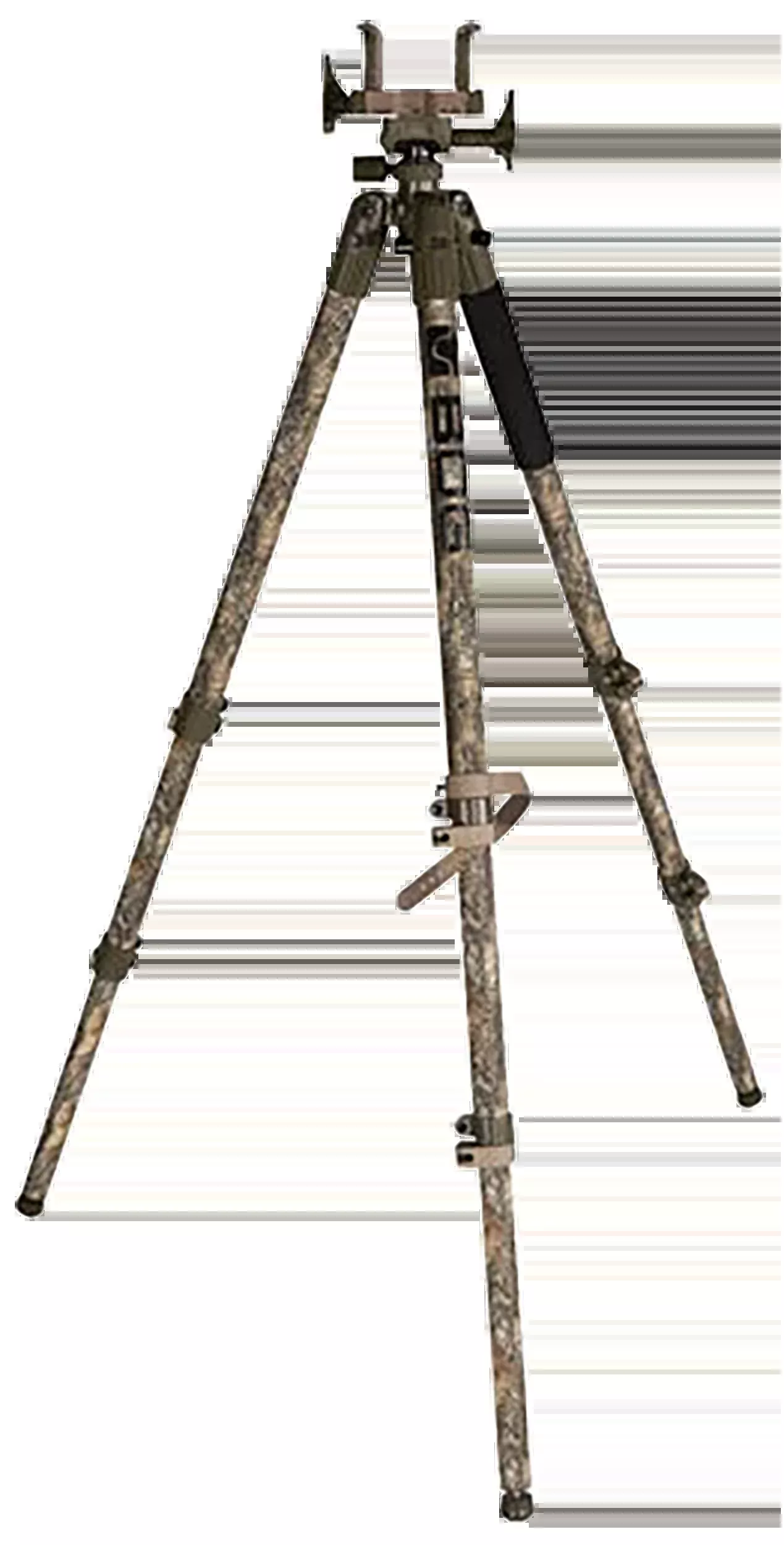 Bog-Pod DeathGrip Aluminum Tripod, Realtree Excape Camo, 7-59 in Height Range, Clamp Head, 1134446