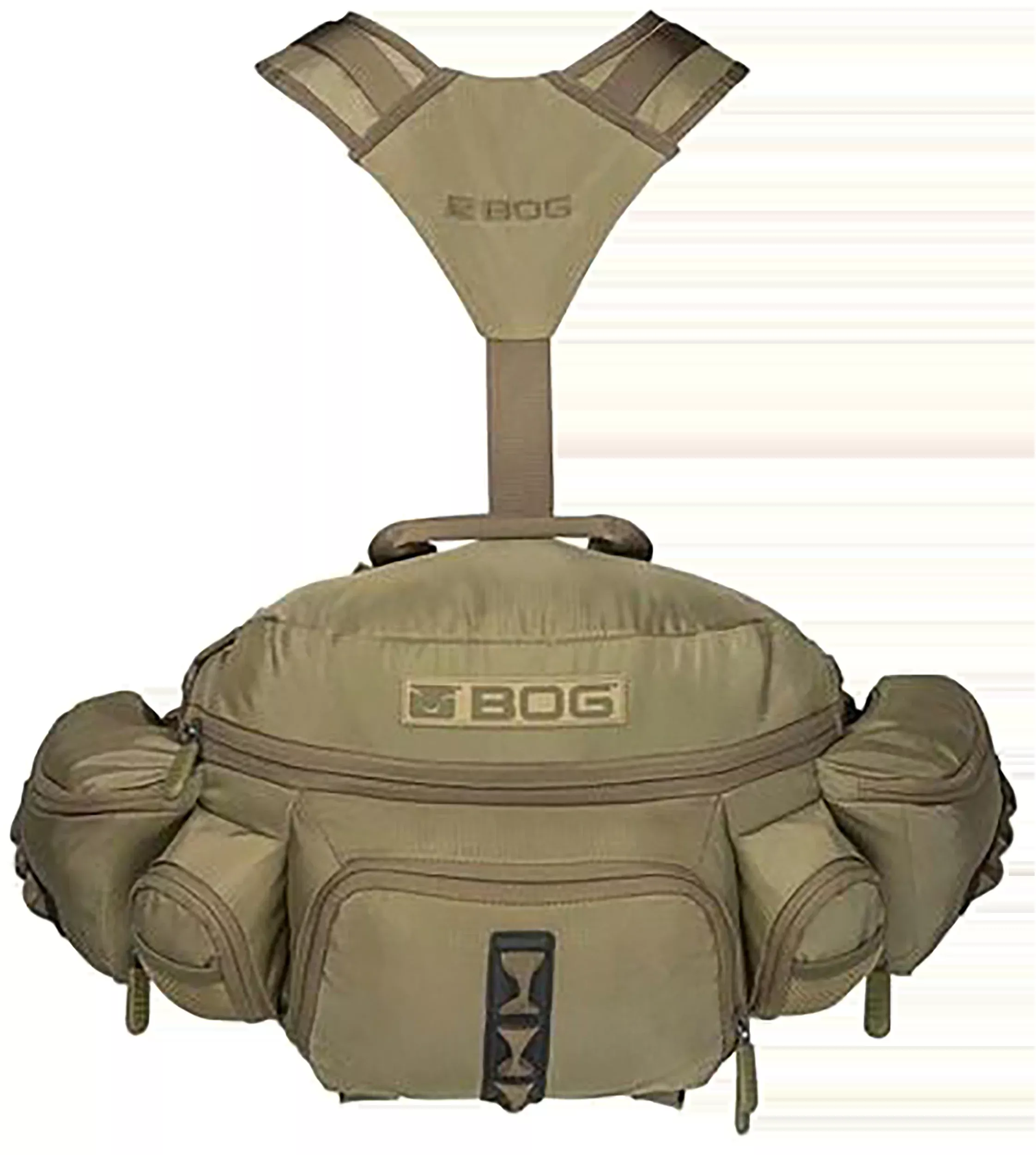 Bog-Pod Ultimatum Hunting Fanny Pack, OD Green Ripstop Nylon, 1000 cu in, YKK Zippers, 1159190