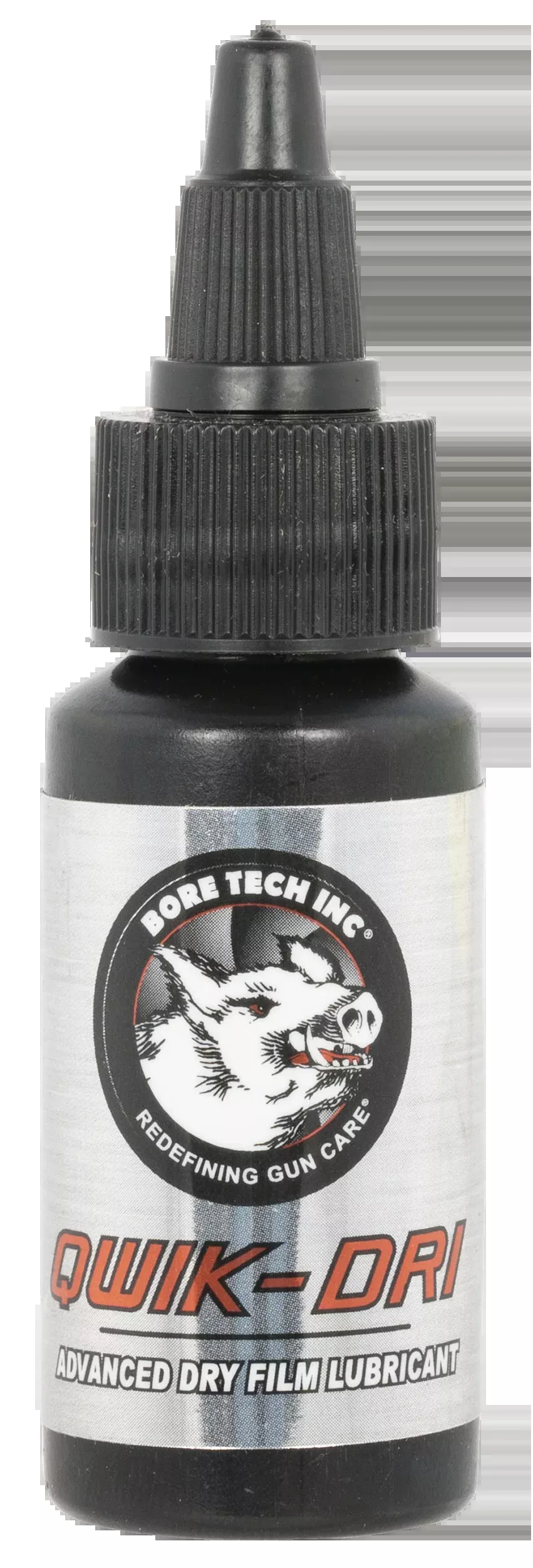 Bore Tech Qwik-Dri Dry Film Lubricant, 1 oz Dropper Tip—Submicron PTFE, Fast-Drying BTCT17001