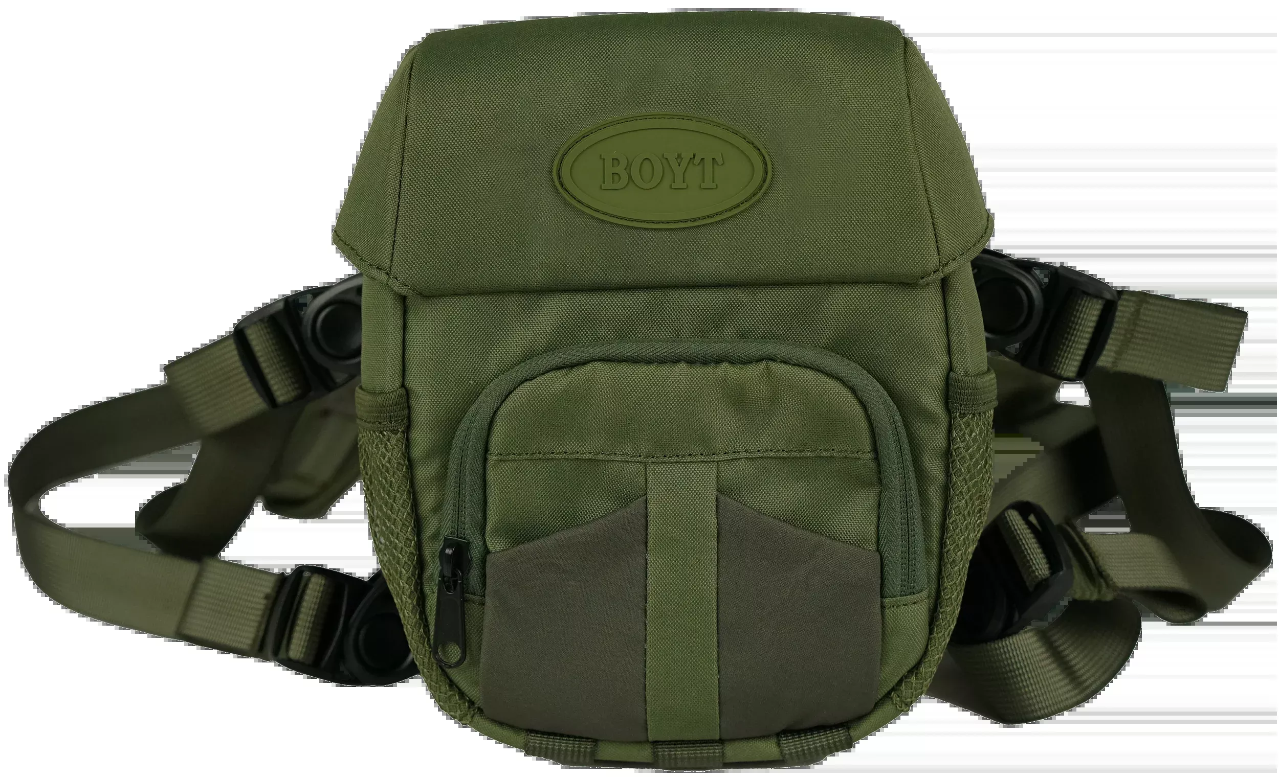 Boyt Harness Binocular Case & XL Chest Harness, Water-Resistant Nylon, Fits 7.5-in Tall Binos, BCH15XL