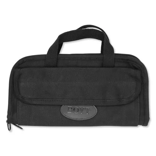 Boyt Harness Company Double Pistol Case, 13"x7",Canvas - Black