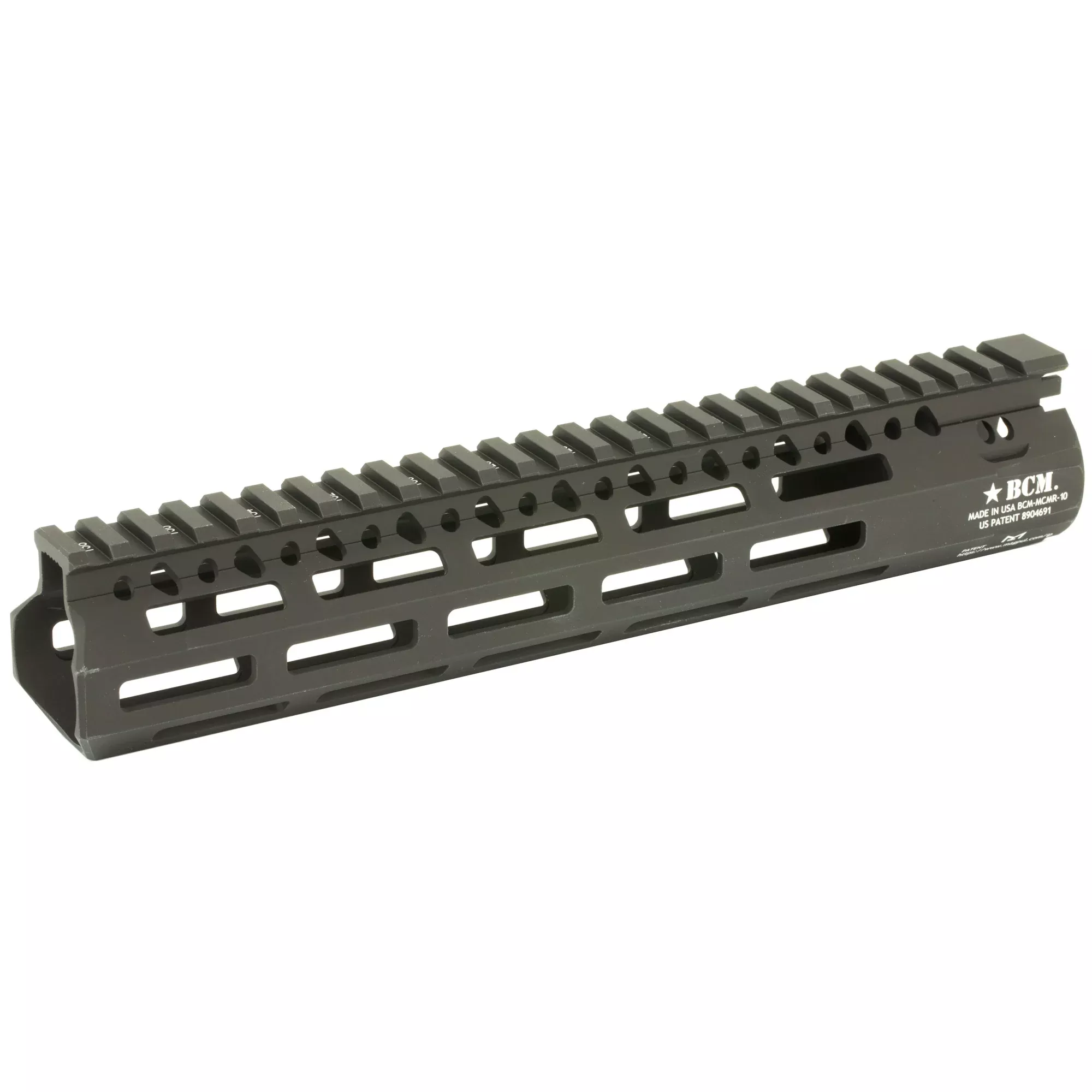 Bravo Company MCMR-10 10.5in M-LOK Free-Float Handguard Rail, Black BCM-MCMR-10-556-BLK