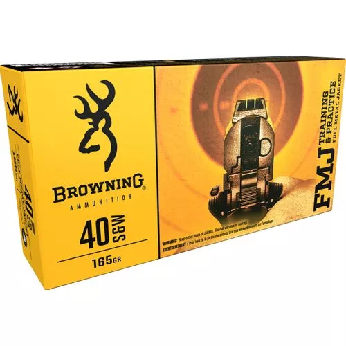 Browning 40 S&W 165gr FMJ