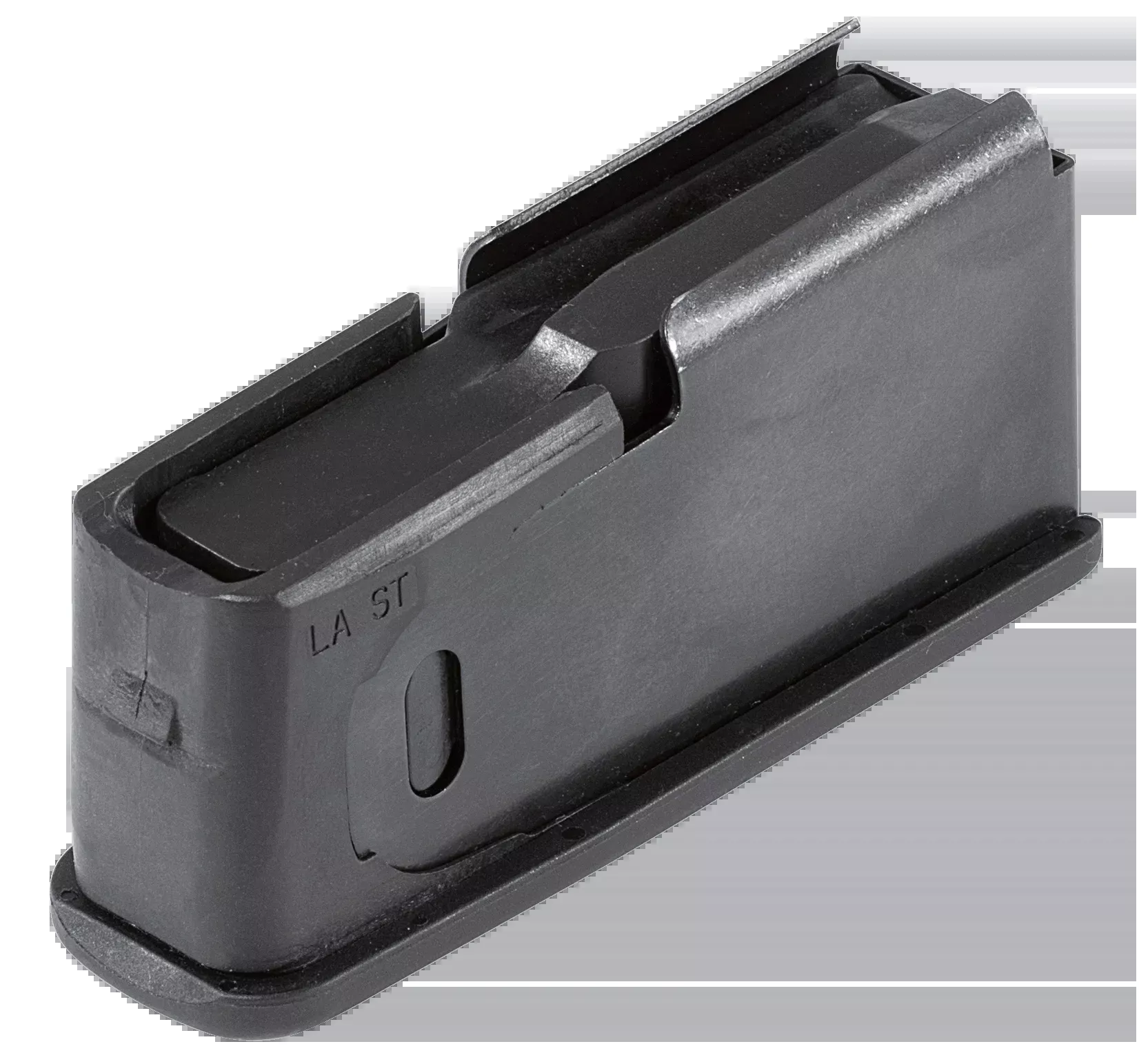 Browning AB3 Short Action 4-Round Rifle Magazine, Steel/Polymer, Black 112024045
