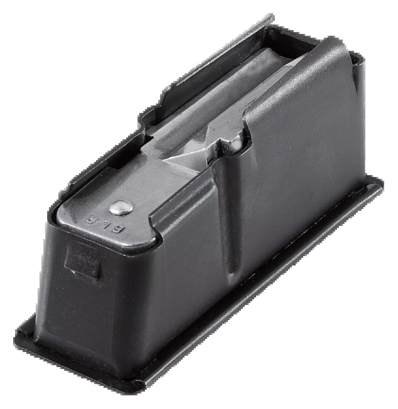 Browning BLR Detachable Box Magazine, 450 Marlin, 4-Round Double Stack Steel Black 112026043