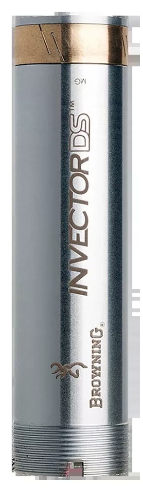 Browning Invector-DS 12 Gauge Flush Choke Tube, Skeet, Stainless Steel Chrome – 1133293