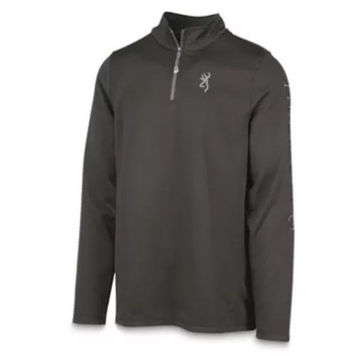 Browning Men's Pitch Quarter Zip Pullover - Black