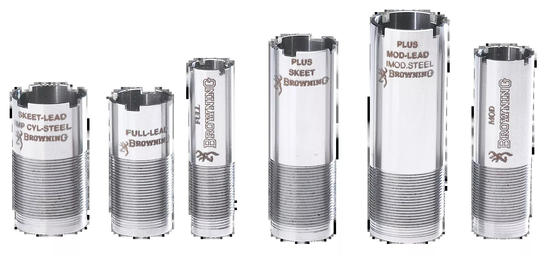 Browning Standard Invector 12 Gauge Modified Flush Choke Tube, 17-4 Stainless Steel, 1130273