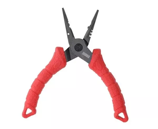 BUBBA Forged Fishing Pliers, 6-Inch, Non-Slip Grip & Corrosion-Resistant Steel 1207218