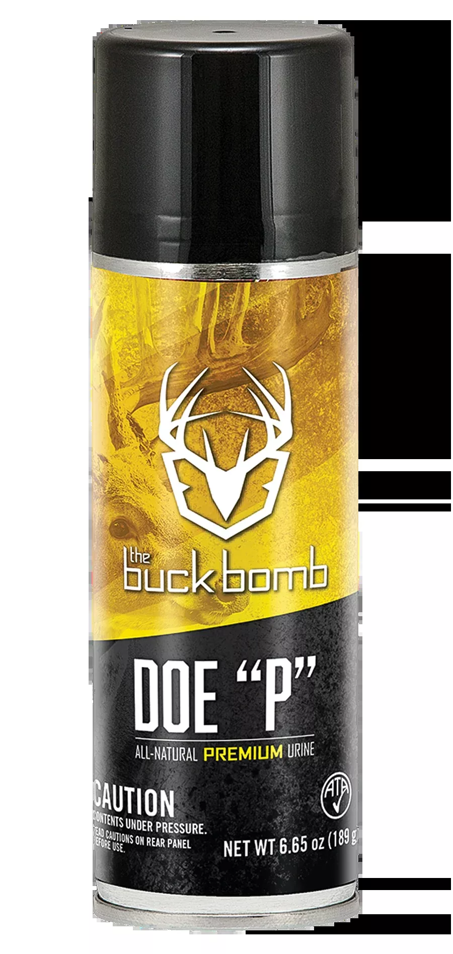The Buck Bomb Doe P Deer Attractant Aerosol, Pure Doe & Fawn Urine, 6.65 oz Spray, BB-200051