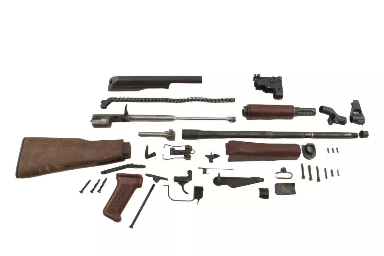 Bulgarian AK-47 Parts Kit 7.62x39 - Fixed Stock - Matching - Kit #1