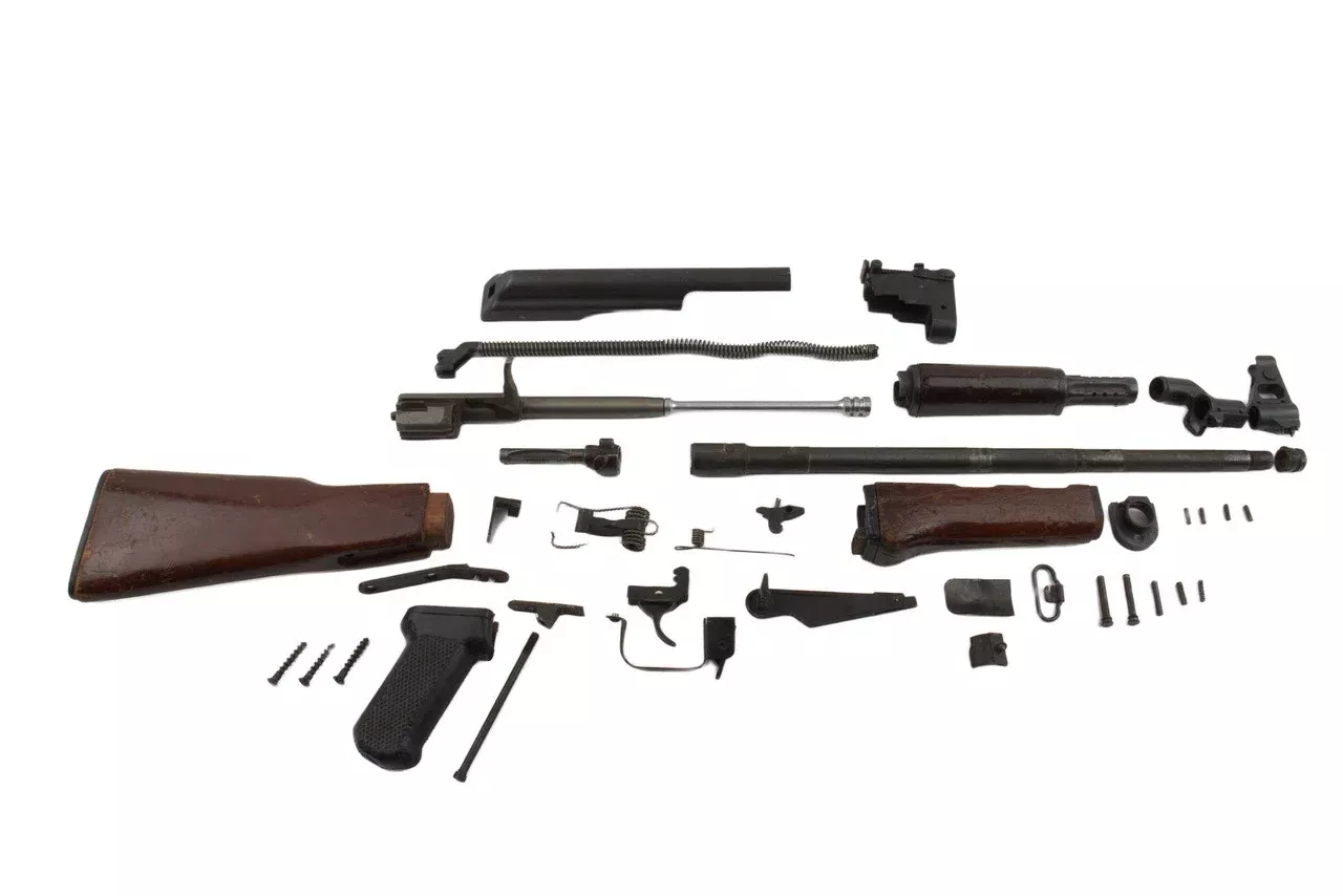 Bulgarian AK-47 Parts Kit 7.62x39 - Fixed Stock - Non-Matching - S/N 5