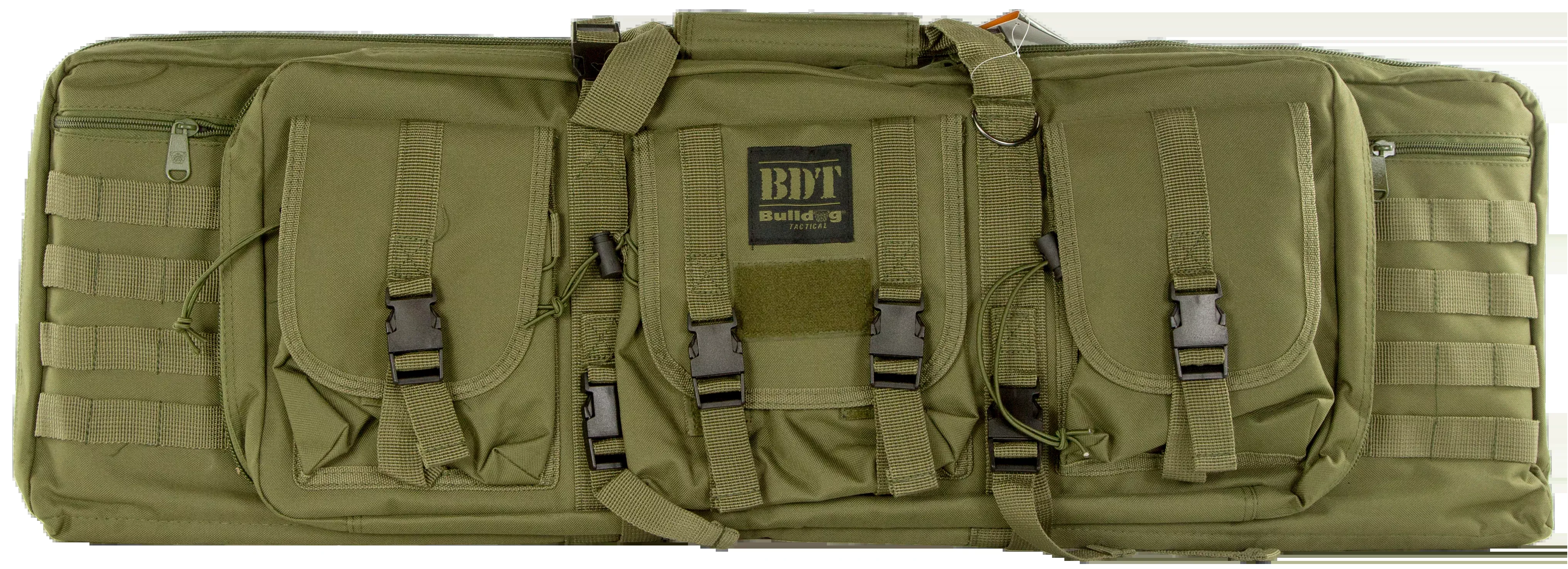 Bulldog BDT Tactical Single Rifle Case 37" Green Nylon