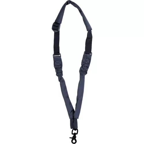 BULLDOG CASES & VAULTS Bungee Tactical Sling, Adjustable Single Bungee with Metal Clip, Black, BDTBDT827B