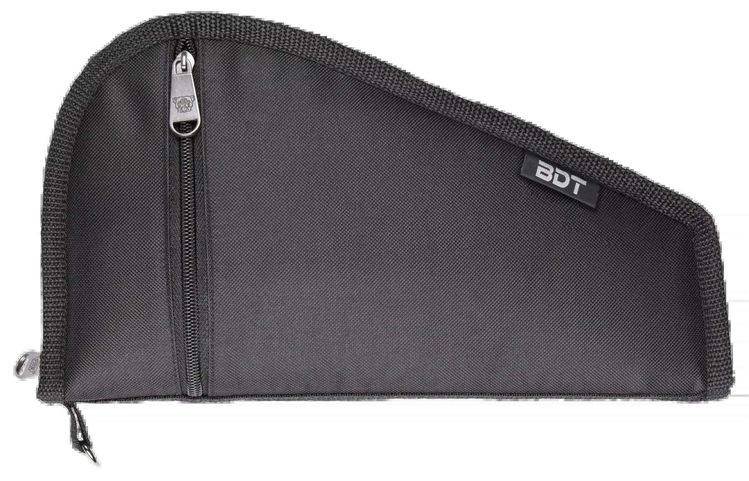 Bulldog Deluxe Pistol Case with Pocket & Sleeve, Water-Resistant, Quilted Lining, 12x6