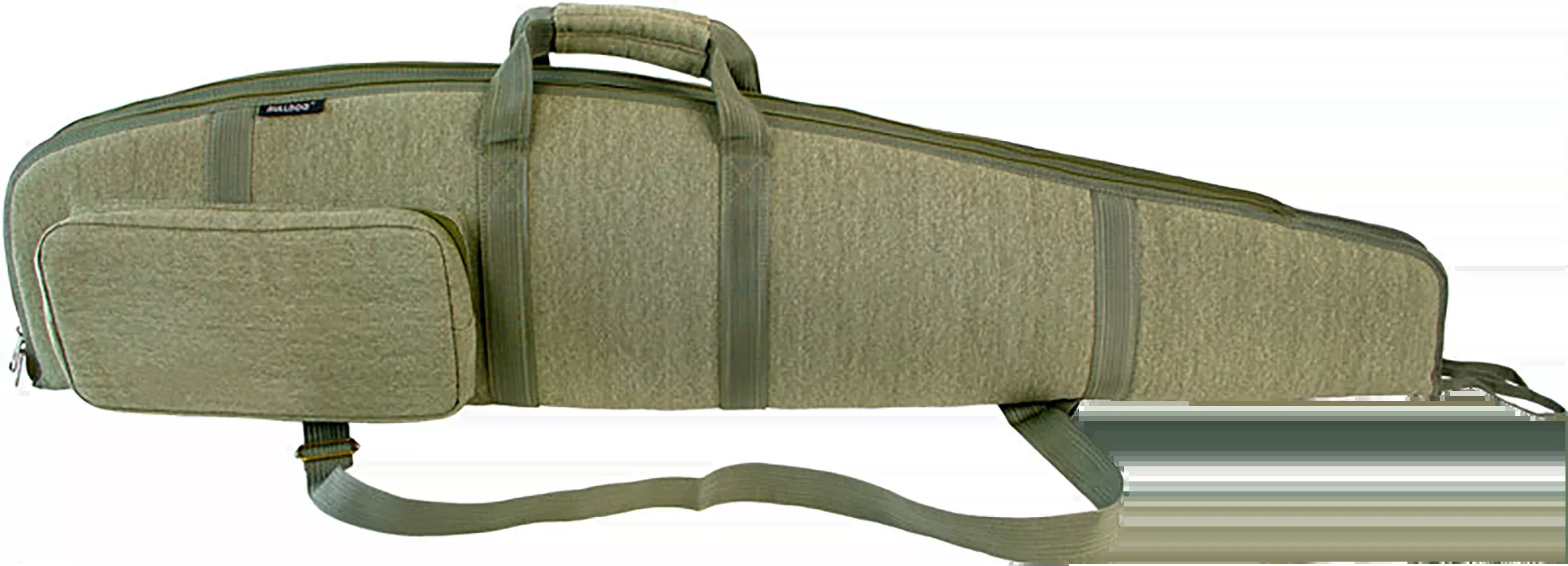 Bulldog Double Split 48-Inch Rifle Case, Green Poly Oxford Nylon, Holds Two Rifles BD395