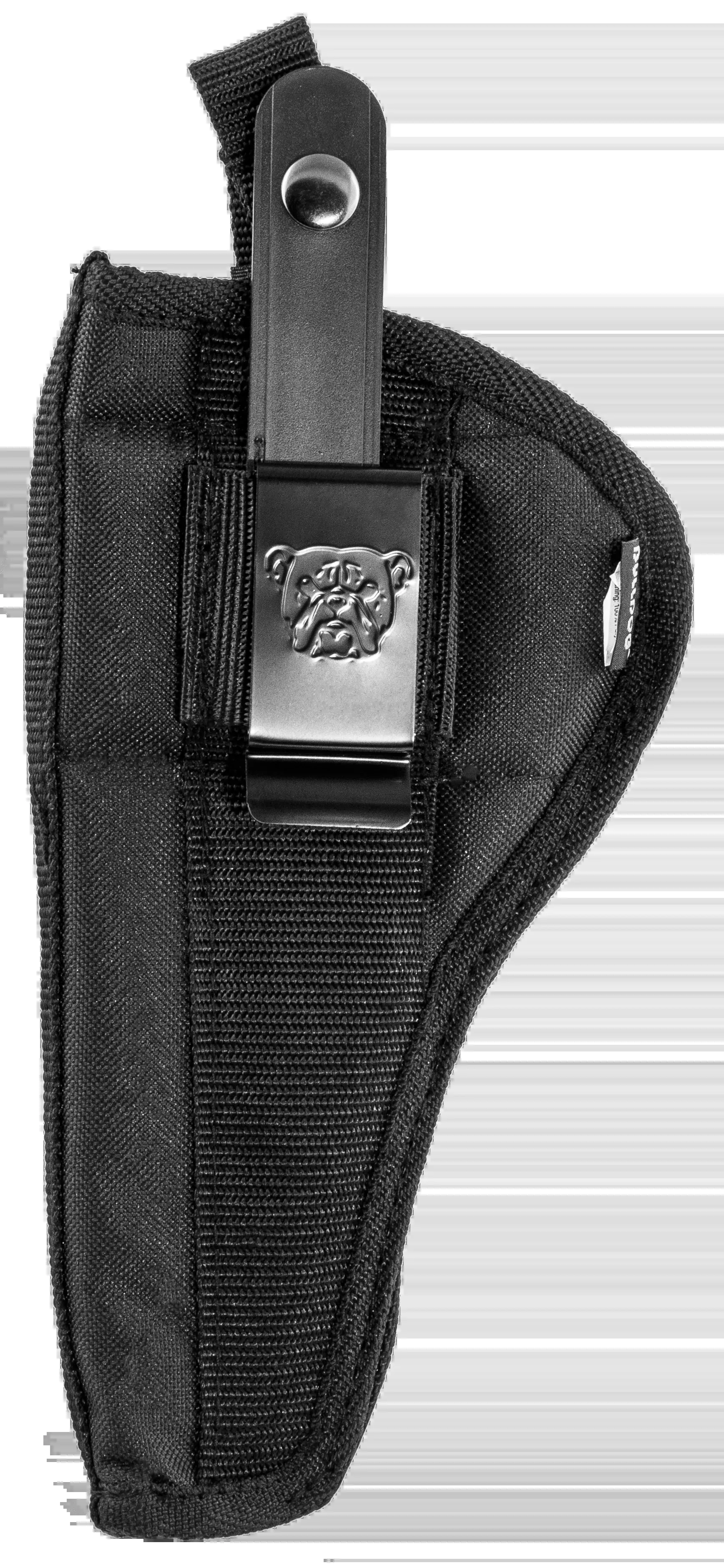 Bulldog Extreme Outside-the-Waistband Holster, Black Nylon, Ambidextrous Belt Loop/Clip, FSN23