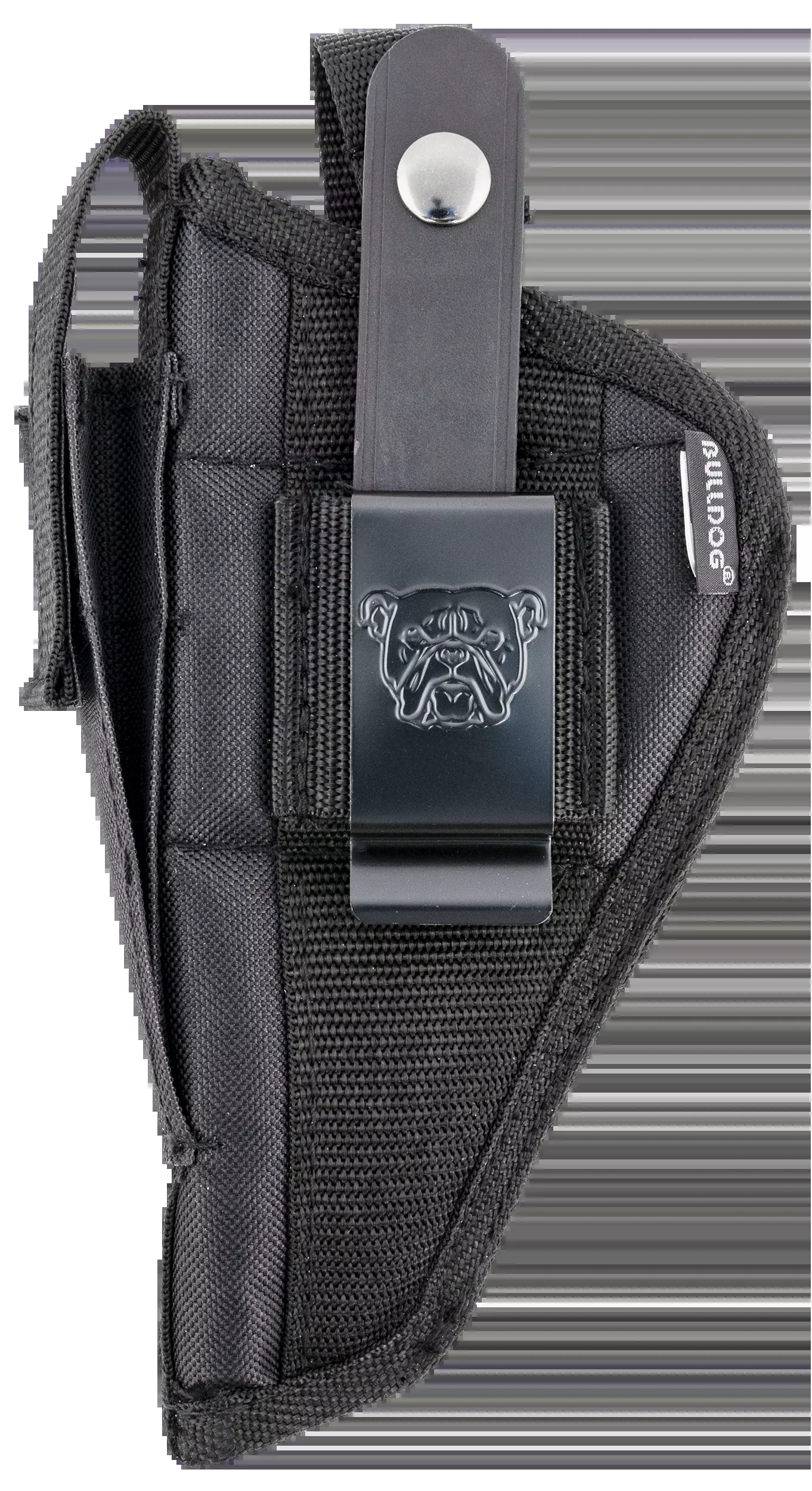 Bulldog Extreme Outside-the-Waistband Holster, Black Nylon Belt Loop/Clip, Ambidextrous, Fits 1911 – FSN15