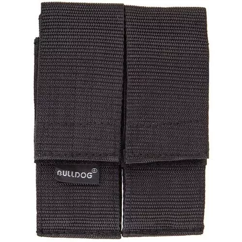 Bulldog WMAGL Double Mag Holder Black Nylon Belt Loop