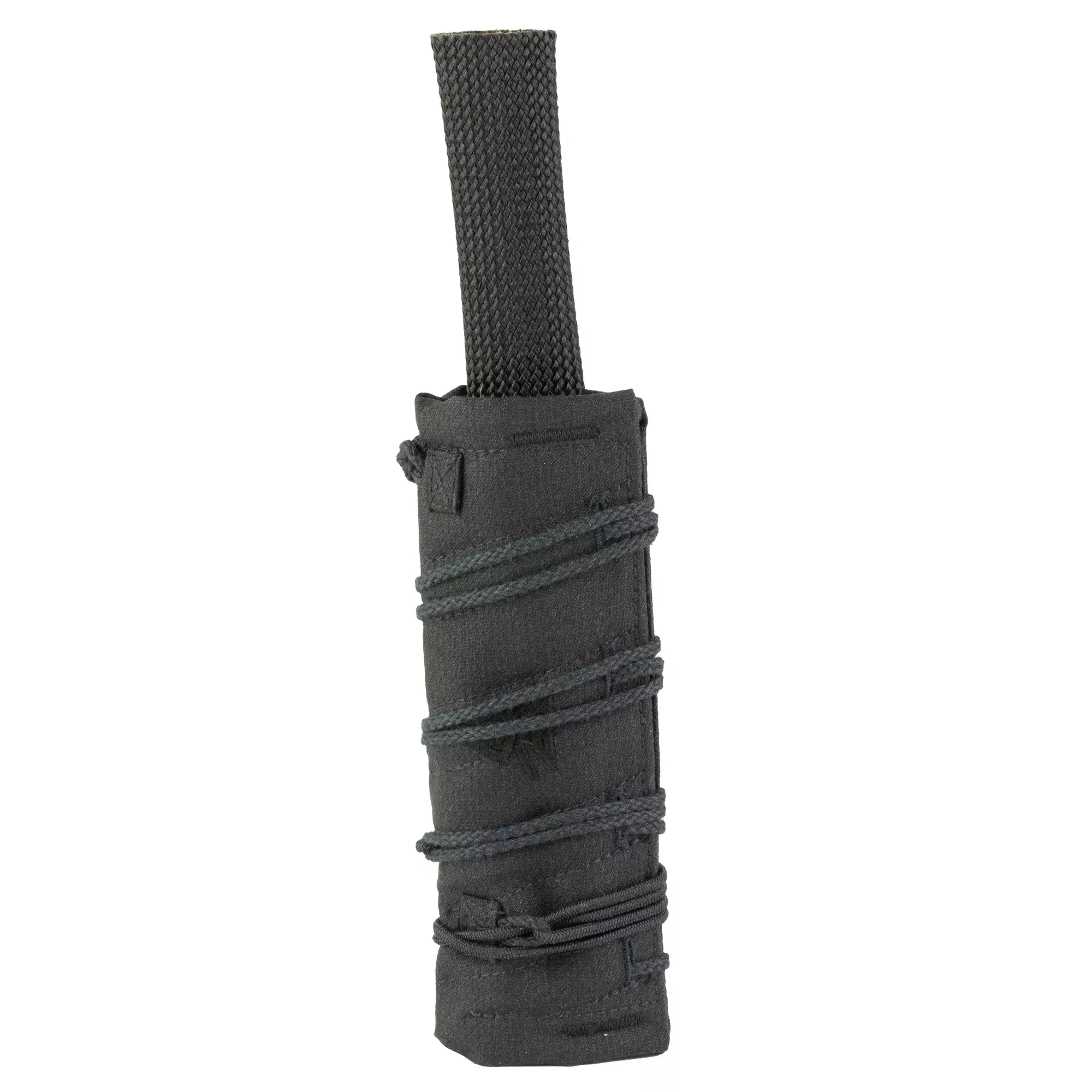 Burn Proof Gear Heavy Suppressor Cover Black 7.5 x 1.5 in Heat-Resistant Kevlar BPG-SC-H-7-5-1-5-BLK