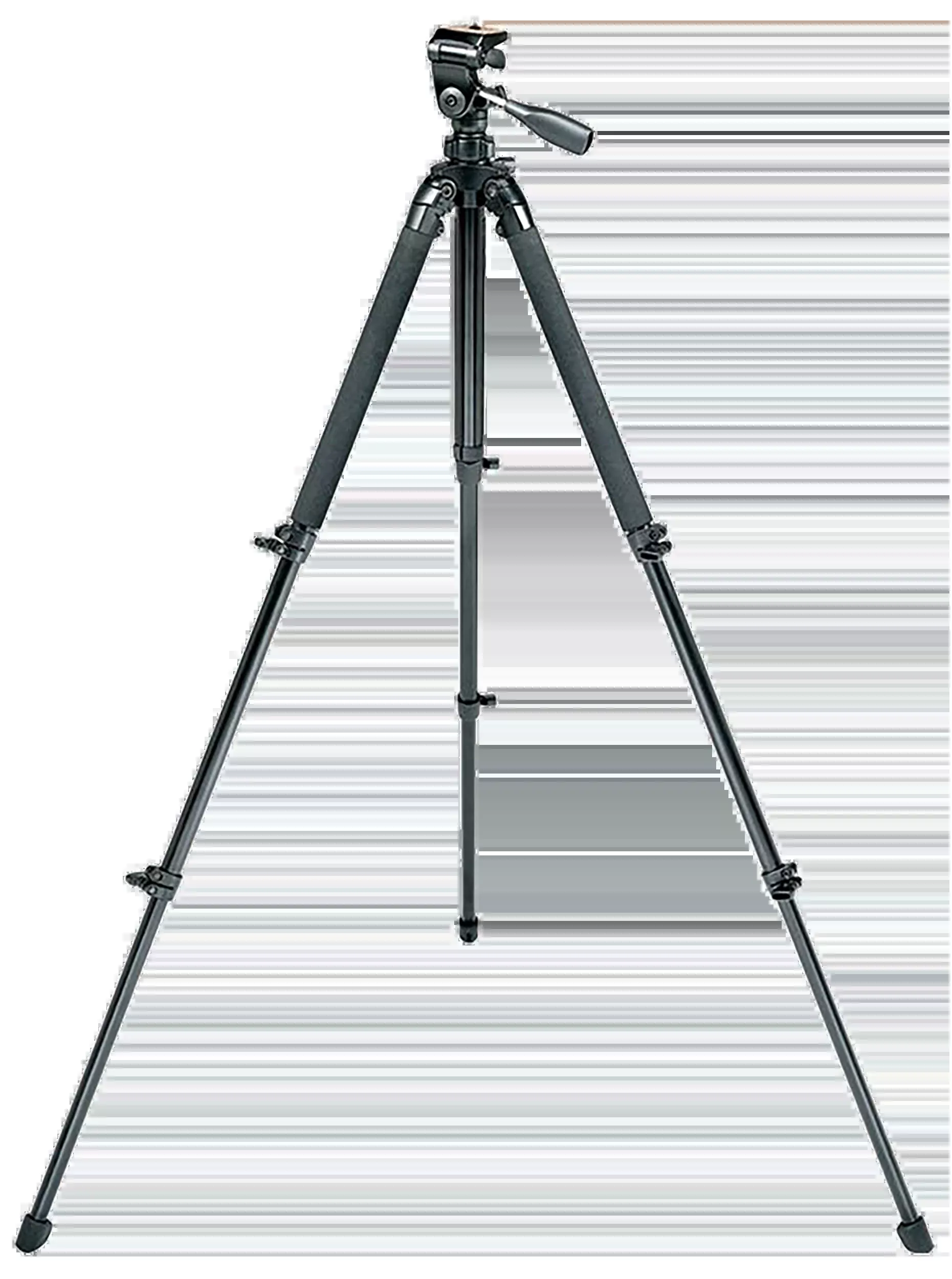 Bushnell Advanced 60-Inch Black Tripod, 3-Way Pan Head for Optics and Cameras, 784030